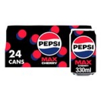 Morrisons  Pepsi Max Cherry No Sugar Cola Cans