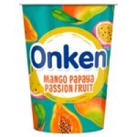 Morrisons  Onken Mango, Papaya & Passionfruit Yogurt