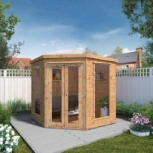 RobertDyas  Mercia Premium Corner Summerhouse - 7 x 7