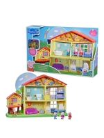 LittleWoods Peppa Pig Peppas Playtime to Bedtime House