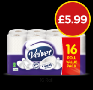 Budgens  Velvet Classic Quilted