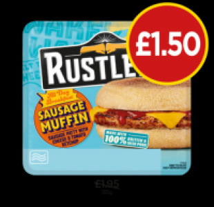 Budgens  Rustlers Sausage Muffin