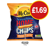 Budgens  McCain Home Chips Straight