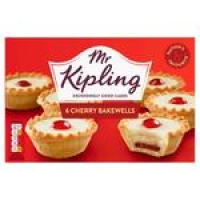 Morrisons  Mr Kipling Cherry Bakewells