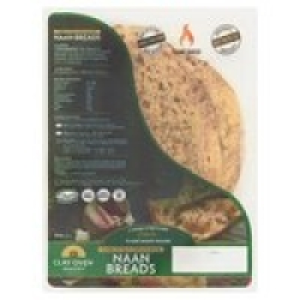 Morrisons  The Clay Oven Bakery Garlic & Coriander Naan Bread