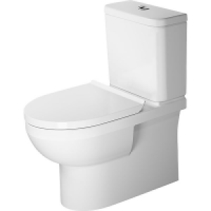 Homebase  Duravit No.1 Close Coupled Toilet - Closed Back