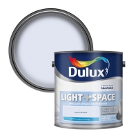 Homebase  Dulux Light & Space Matt Emulsion Paint Cotton Breeze - 2.5L