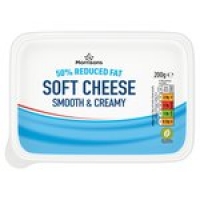 Morrisons  Morrisons 50% Reduced Fat Plain Soft Cheese