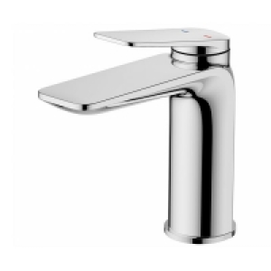 Homebase  Bathstore Aero Mono Basin Mixer Tap Chrome