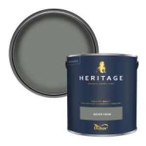 Homebase  Dulux Heritage Matt Emulsion Paint Waxed Khaki - 2.5L