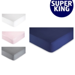 Aldi  Kirkton House Superking Fitted Sheet