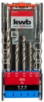 Wickes  Einhell Kwb HSS Metal Drill Bit Set - 5 Pack