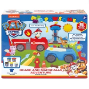 QDStores  Paw Patrol Chase and Marshall Dough Vehicle Playset