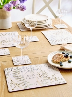 LittleWoods Very Home Set of 8 Dried Flowers Placemats and Coasters
