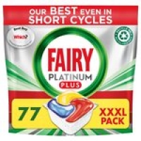 Ocado  Fairy Platinum Plus Lemon Dishwasher Tablets