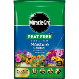 Miracle-Gro Peat Free Premium Moisture Control - 40L