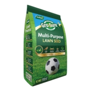 Homebase  Gro-Sure Multi-Purpose Lawn Seed - 120m²