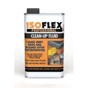 Homebase  Isoflex Roof Repair Clean Up Fluid - 500ml