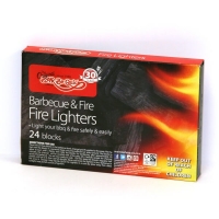 Homebase  Bar-Be-Quick Firelighters (pack of 24)