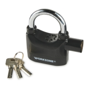 Aldi  Workzone Alarm Padlock