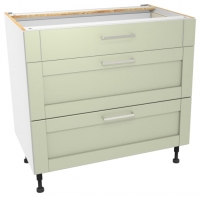 Wickes  Wickes Ohio Sage Shaker Drawer Unit - 900mm (Part 1 of 2)