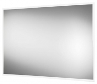 Wickes  Brisbane Colour Changing Matt Black LED Mirror - 800 x 600mm