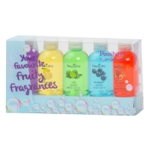 QDStores  Possibility Fruity Foam Bath Set 70ml x5