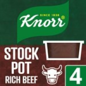 Knorr Rich Beef Stock Pot £1.25