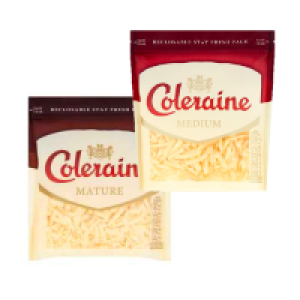 Coleraine Medium / Mature Grated Cheese £1.50