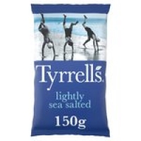Ocado  Tyrrells Lightly Sea Salted Sharing Crisps