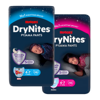 SuperValu  Huggies DryNites Pyjama Pants Age 4 7