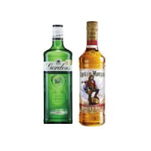 SuperValu  Gordons Gin & Captain Morgan Spiced Rum