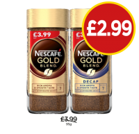 Budgens  Nescafe Gold Blend, Decaf