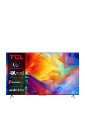 LittleWoods Tcl 65P638K, 65 inch, 4K UHD HDR, Frameless Android TV