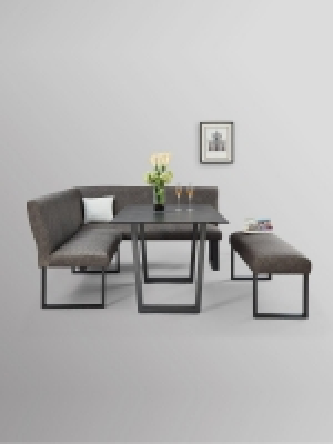 LittleWoods Very Home Ohio 160 cm Dining Table + 2 Benches Corner Dining Set