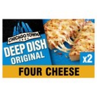 Morrisons  Chicago Town Deep Dish Cheese Pizzas