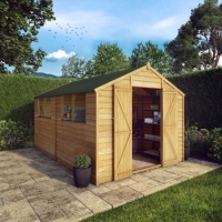 RobertDyas  Mercia Overlap Apex Value Shed - 12 x 8ft