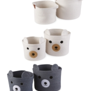 Set of 2 Nursery Storage Baskets