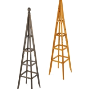 Wooden Garden Obelisk