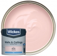 Wickes  Wickes Vinyl Matt Emulsion Paint - Poetic Pink No.605 - 2.5L