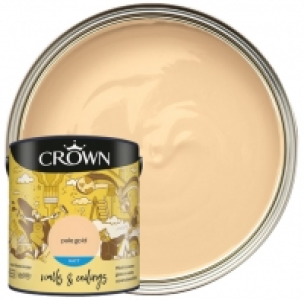 Crown Matt Emulsion Paint - Pale Gold - 2.5L