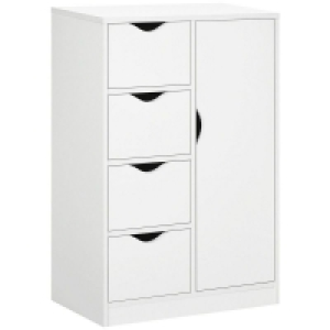 QDStores  Homcom Bathroom Cabinet