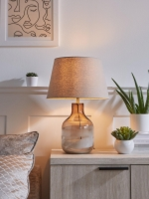 LittleWoods Michelle Keegan Home Michelle Keegan Tullio Natural Lamp