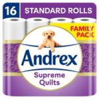 Ocado  Andrex Supreme Quilts Toilet Roll