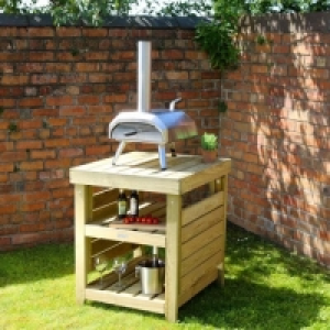 RobertDyas  Zest Garden Pizza Oven Table