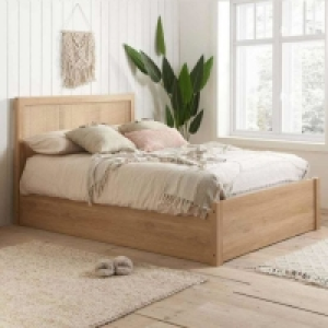 Birlea Croxley Ottoman Double Rattan Bed - Brown £357.99