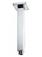 Wickes  Bristan Square Ceiling Mounted Chrome Shower Arm - 200mm