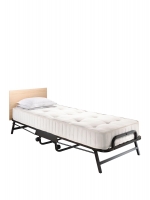 LittleWoods Jaybe Crown Premier Folding Bed with Deep Sprung Mattress - Single