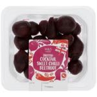 Ocado  M&S Cocktail Sweet Chilli Beetroot