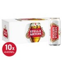 Morrisons  Stella Artois Premium Lager Beer Cans
